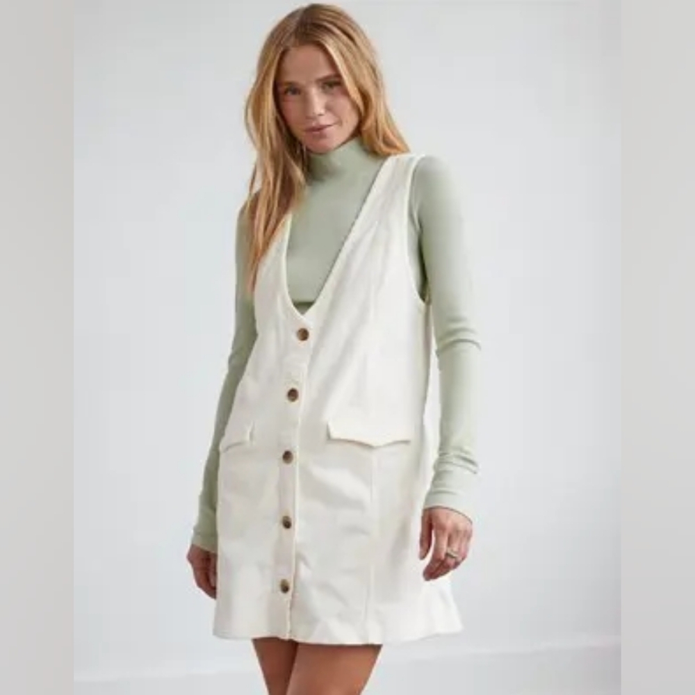 American Eagle Corduroy Layerable Mini Dress